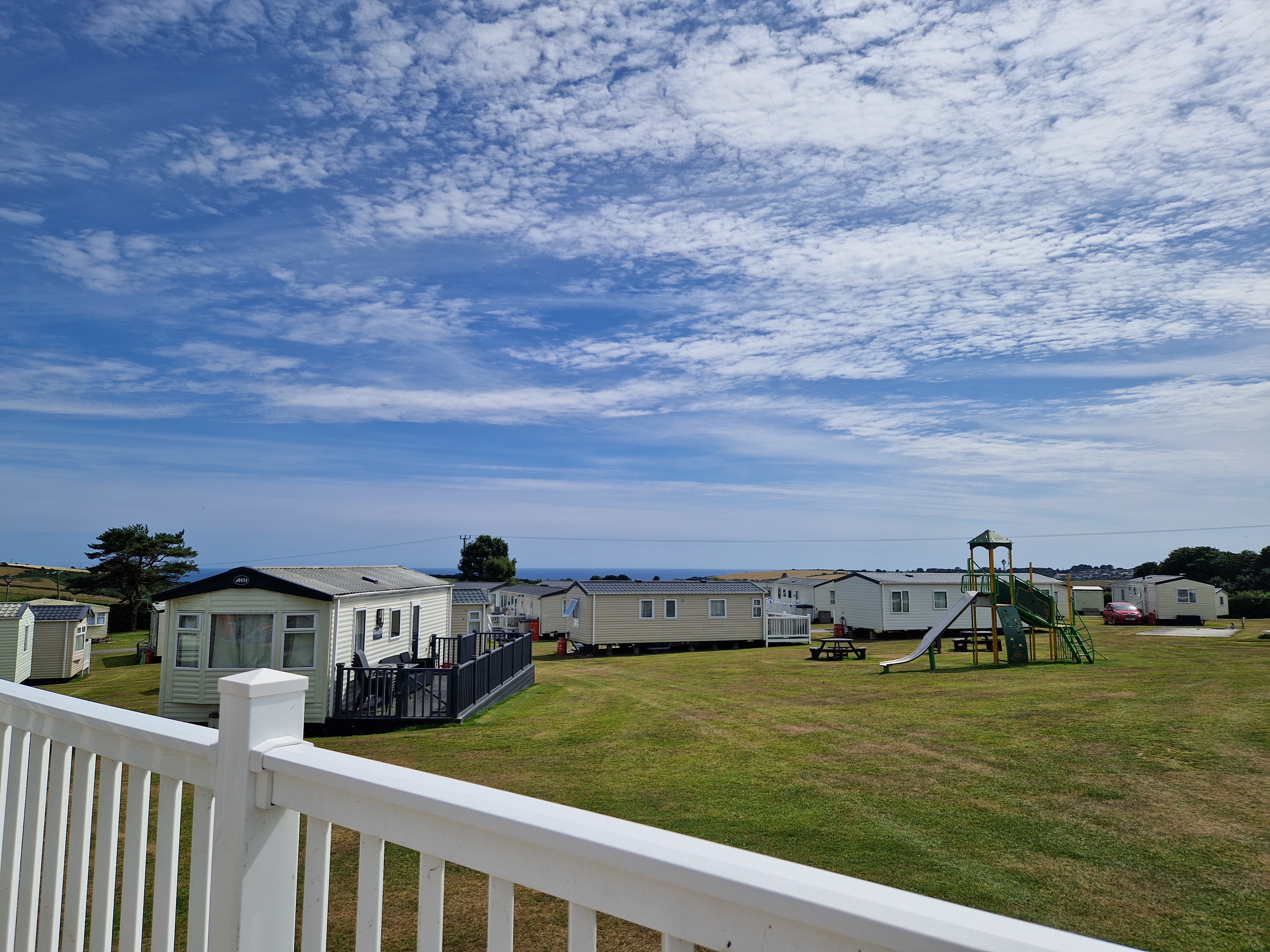 Children's play area at West Wayland